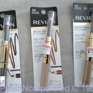 Revlon Brow Fantasy 1: Dark Brown 106  2: Dark Blonde 104 Bundle